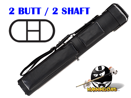 Pro Series 2B/2S Black Oval Hard Case