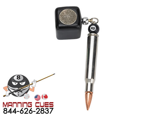 Silver Bullet Pocket Chalker with Nickel Scuffer - QCSBCS