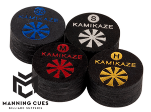 Kamikaze Black Cue Tip - Single - QTZBLK