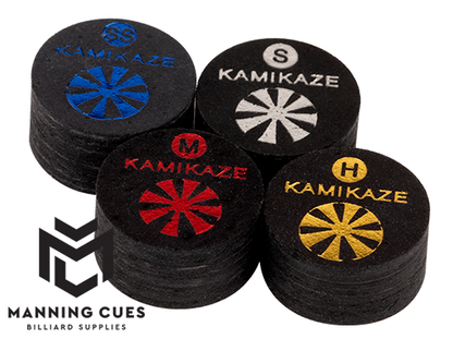 Kamikaze Black Cue Tip - Single - QTZBLK