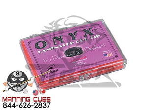 Tiger Onyx Cue Tip - QTTON