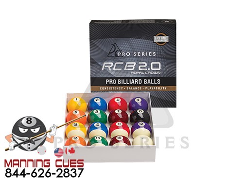 Pro Series RCB 2.0 Pro Pool Ball Set