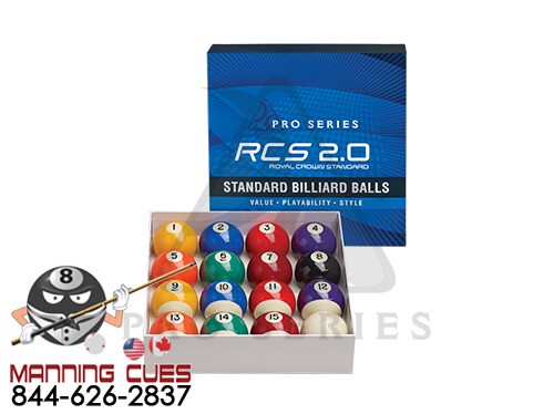 Pro Series RCS 2.0 Standard Pool Ball Set