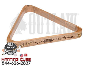 Outlaw Branded 8 & 9 Ball Rack - RKOL