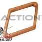 Heavy Duty Wood Diamond Rack - RK9H