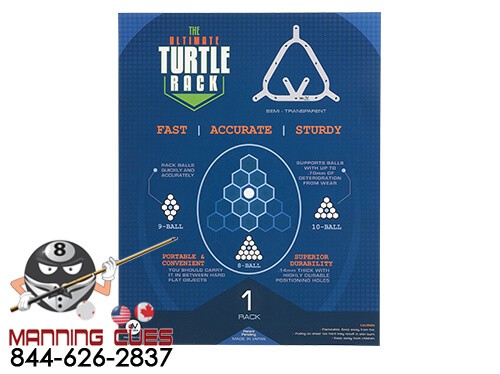 The Turtle Rack Ultimate for 8, 9 or 10 Ball - RKTURU