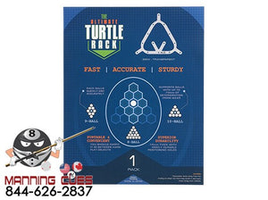 The Turtle Rack Ultimate for 8, 9 or 10 Ball - RKTURU