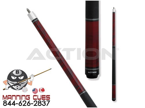 Action RNG02 Burgundy Pool Cue