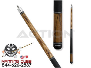 Action RNG07 Zebrawood Pool Cue