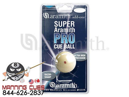 Super Pro Aramith Cue Ball in Blister Pack - CBSAPP