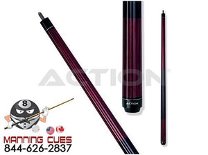 Action STR05 Burgundy Pool Cue