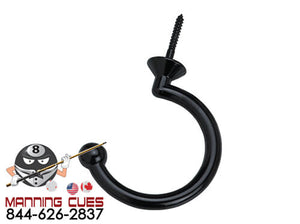 Small Black Facemount Hook - TPHKBF