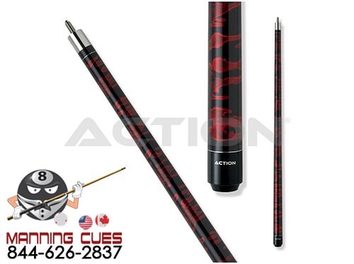 Action VAL03 Burgundy Pool Cue
