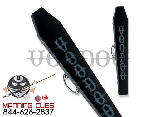 Voodoo VODCOFA Black Coffin 1B/1S Pool Cue Case