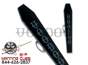 Voodoo VODCOFA Black Coffin 1B/1S Pool Cue Case