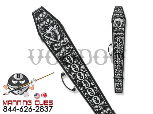 Voodoo VODCOFB Skull Coffin 1B/1S Pool Cue Case
