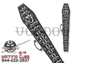 Voodoo VODCOFB Skull Coffin 1B/1S Pool Cue Case