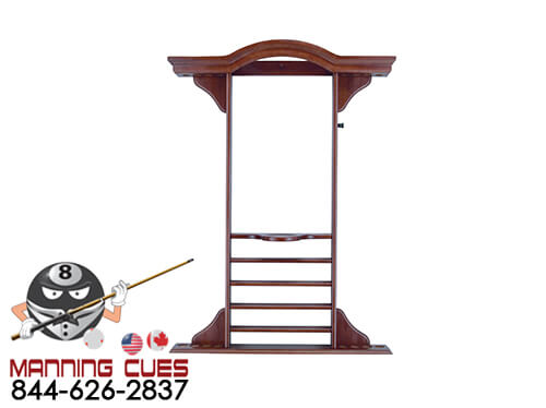 8 Cue Deluxe Wall Rack