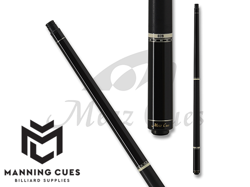 Mezz ZZEC9K Black Stained Wood w/ Linen Wrap