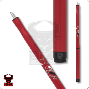 Bull Carbon BCJCR Red Insane Air Jump Cue - No Wrap