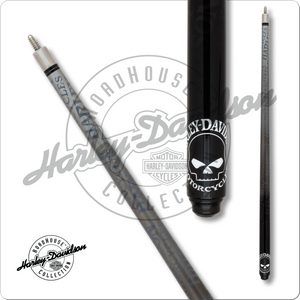 Harley Davidson HD40 Willie G. Skull Graphite Cue