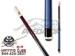 Predator Sneaky Pete 8-Point Red Linen Wrap Pool Cue - BCP PRE SP8 PC LW