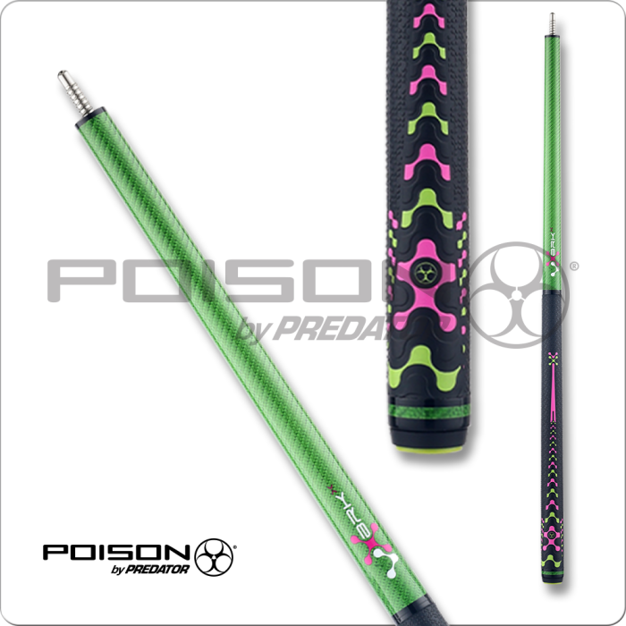 Poison POIVXBJ VX Carbon Fiber Break Jump Cue - Green