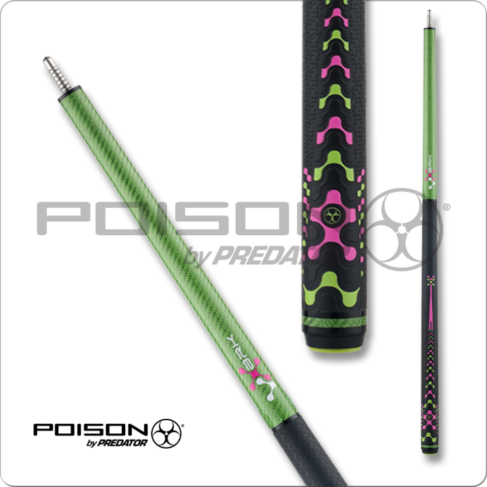 Poison POIVXBK VX Carbon Fiber Break Cue - Green