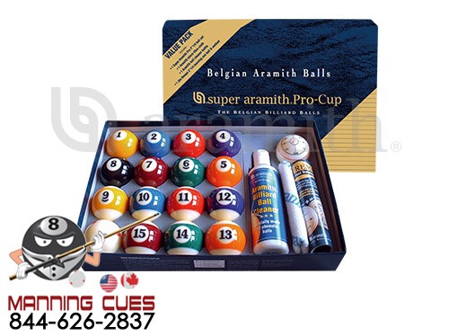 Aramith Tournament Value Pack Pool Ball BRAND NEW Free Shipping CANADA & USA 