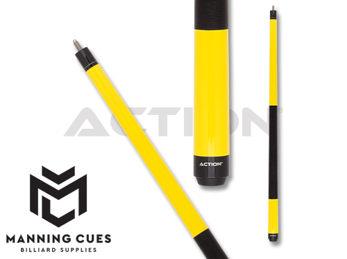 Action COL07 Neon Yellow Pool Cue 