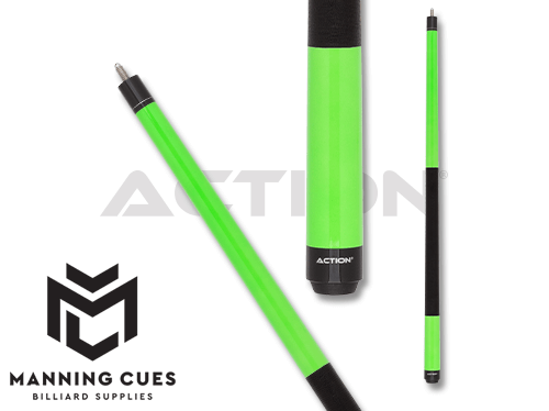 Action COL08 Neon Green Pool Cue  