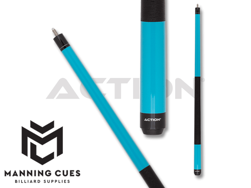 Action COL09 Neon Blue Pool Cue   