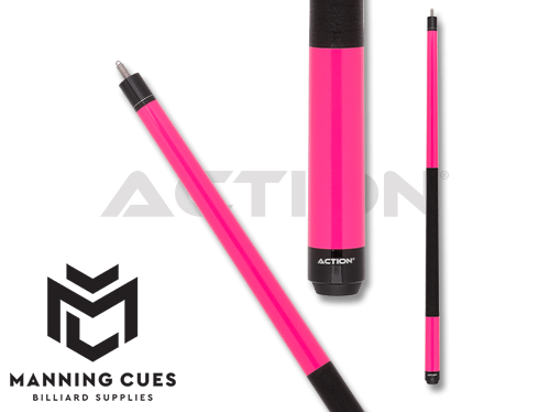 Action COL10 Neon Pink Pool Cue    