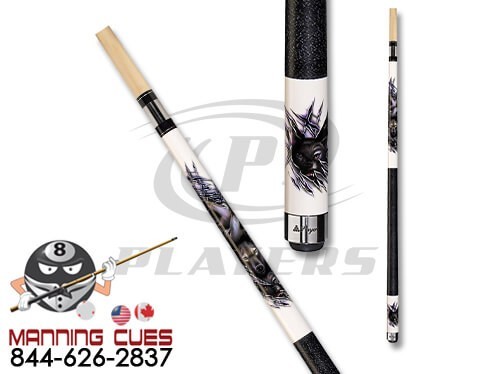 Players D-CWWP White with Howling Wolves Cue 
