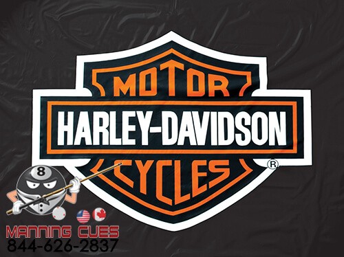 Harley Davidson Vinyl Pool Table Cover