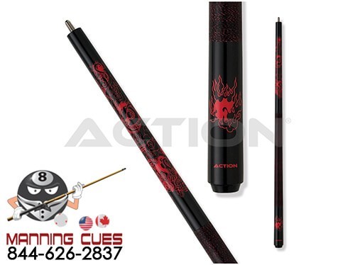 Action IMP16 Red Dragon Pool Cue