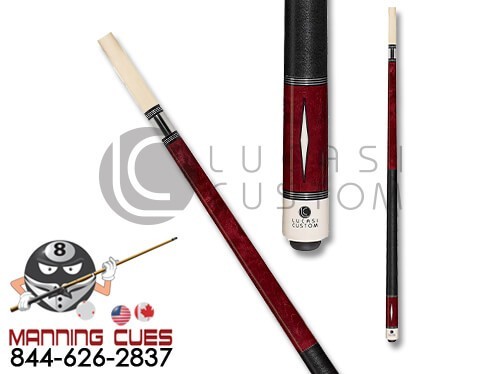 Players Classic Birds-Eye Maple with Triple Silver Rings Cue 