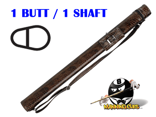 Players Flirt 1B/1S Chocolate Stiletto Snake Hard Case