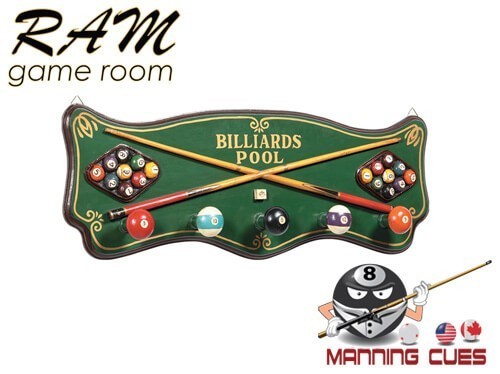 Billiards Coat Rack