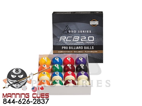 Pro Series RCB 2.0 Pro Pool Ball Set 