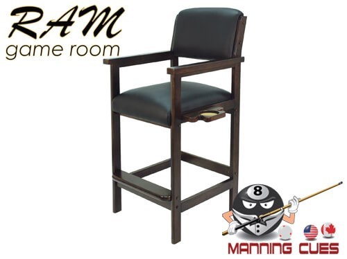 Spectator Chair Solid Wood - Black 