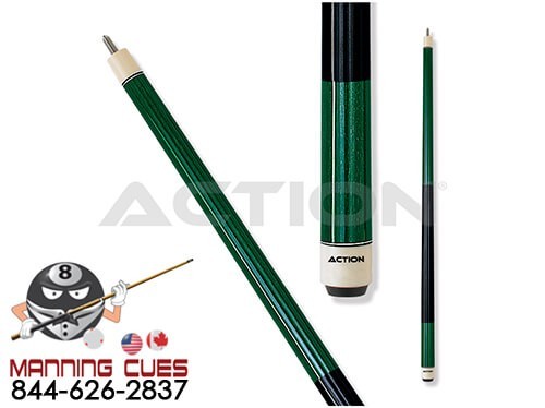 Action STR02 Green Pool Cue