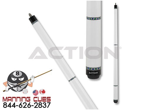 Action VAL28 White Pool Cue